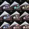 Nail Glitter 2023.1.12 Holographic Neon Shimmer Powder Ultra-fine Aurora Ice Muscle Chrome 1-jAR (5g) Bottiglia sfregamento