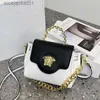 Bolsa Versages de grife Moda Vercaces High Beauty Celebrity Handheld Chain Bag For Women Advanced Light Luxury Shoulder Bag Fashion Black Crossbody Bag 2023