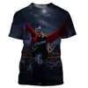 メンズTシャツCloocl Mazinger Z Men Men Fashion Cool 3DプリントTシャツHARAJUKUスタイルTシャツストリートウェアサマートップスドロップ230325
