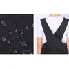 Cutting Cape 1pc Barbers Aprons Professional Salon Hair Stylist Apron with Pockets Waterproof Hairdresser Black 230325