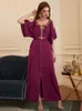 Vêtements Ethniques Caftan Marocain De Soirée Caftan Abaya Dubaï Islam Arabe Musulman Robe Robes Djellaba Soirée Turquie Robes Pour Femmes Vestidos 230324