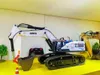 ElectricRC Car Metal RC Excavator 114 Electric Heavy Duty 22チャンネル少年のためのリモート制御おもちゃHuina 1594 230325