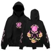 Kvinnors hoodies tröjor flim flam flamingo merch bränna inte ditt hem hoodie tryckt tröja casual streetwear män och kvinnor kläder 230325