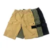 Shorts da uomo Shorts Summer Brand Five Zipper Shorts Abbinò la tuta casual