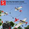 ElectricRC Aircraft EPP 400mm P51D Mustang F4U 4Ch 24G 6Axis RTF Aereo con stabilizzatore Xpilot RC Plane 230325