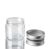 Food Savers Storage Containers 20Pcs 30506080120150ml Storage Jars With Lids Aluminum Round Canister Empty Plastic Cosmetic Jars Food Travel Bottle Pot 230324