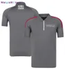 T-shirts voor heren 2022 Nieuw F1-team Polo Shirts Team Short Seved Formule 1 Driver Same Sty T-Shirt F1 Fans T-Shirts Motorsports Men's Otensized Tops Aangepast 0325H23