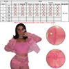 Dwuczęściowa sukienka Runstar Women 2 Set Summer See za pomocą strojów Odrzuć Kurtki z guziki kołnierza Top i Mini spódnica nocna odzież klubowa 230325