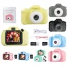 Toy Cameras Cartoon Camera 2.0 Inch IPS Screen Children Educational Toys Portable Video Camera Digital Camera for Boys Girls Birthday Gift 230325