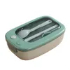 Servis uppsättningar bento box för barn och vuxna knäpp tight lunch container frys diskmaskin mikrovågsugn säker