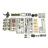 Electricrc auto voor 116 Henglong Tank 38981 USA Sherman M4A3 RC Plastic Soldier Accessories Parts Bag 230325