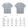 Polos Vintage merk Polo -shirts voor heren Zomerheren Blue Stripe T -shirt 100% katoenen Turn Down Collar Short Sleeve Tennis Sport Casual Tops 230325