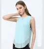 Ll Womens Gym Yoga Kiel Vest voor Pad Vrouwen Tank Sexy Tops Workout Casual Zomer Ll873