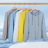 Vestes pour hommes Veste à capuche d'été Hommes Femmes Imperméable Protection solaire Vêtements de pêche Vêtements de chasse Coupe-vent à séchage rapide 230325