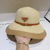 Frauen Designer Bucket Hat Cap Damen Krempenhüte Designer Luxus Brief Strohhüte Sommermode Caps Herren Strandkappe für Reiseliebhaber