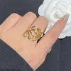 Luxury Jewelry Designer Rings Women Love Charms Wedding Supplies Black White 18K Gold Plated Stainless Steel Ring Fine Finger Ring260Y