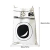 Storage Bags Canvas Washing Machine Bag Portable Cute Replacement Printing Home Toy Sundries Drawstring Pocket