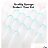 Perreras Plumas Cama de perro de peluche larga Cojín para mascotas Rectangar Manta de lana suave Gato Cachorro Chihuahua Sofá Mat Pad para perros pequeños y grandes Dr Dhdzy