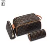 Cosmetic Bags Cases LFM Branded King Size Women's Cosmetic Bag 3pcs Cylinder Pouch Samll Cosmetics Purses Large Makeup Box Femal Toiletry Bags 230324