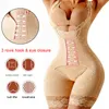 Moldeadores de mujer Vestido de mujer Moldeador de cuerpo completo Slim Tummy Trimmer Fajas sin costura Muslo Slimmer Body Entrenador de cintura Faja Body Shapers 230325