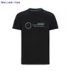 Camisetas para hombres 2021 F1 Equipo Short Seve Camiseta Traje de carreras Trabajo de automóvil Coche deportivo Fórmula Uno Traje de carreras 0325H23