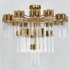 Chandeliers Luxury For Living Room In Antique Brass Modern Chandelier Dining Designer Crystal Lamp