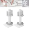 Toilet Seat Covers 1 Set Spare Plastic Hinge Repair Bolts Fitting Screws Washers Kit Accessories For Attachment Cover