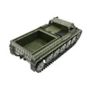 ElectricRC Car WPL E1 116 Tank Toy 24G Super tank 4WD Crawler suivi télécommande véhicule chargeur bataille garçon jouets pour enfants enfants 230325