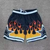 Summer Men Basketball Shorts Mesh Varsity Gwiazda nadrukowana hip hop sportowa plaża wierzchnia odzież wierzchnia Us freestyle streetwear oddychający vintage spodni