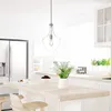 Sienna Kitchen Pendant Swivel Adapter för nivå eller sluttande modern bondgårdsdekor som hänger LED -taklampor, glasskugga