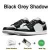 2023 Jumpman 1 Low Basketballschuhe I Mocha 1s Sneakers Crater Black Grey Bred Toe Panda Team Red Herren Sneaker Trainer Outdoor Walking EUR