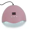 Nageldrogers 36W roze machine UV LED -lamp draagbare micro USB -kabel Home Gebruik gelvernis 18 LEDS Art Tools 230325