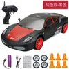 RC Robot 24G 15kmh Drift Car AE86 GTR Modello 4WD Remote Remote Control Remote Vehing Toys for Children Gillion Gifts 230325