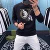 Felpe con cappuccio da uomo Felpe firmate Maglione Hot Diamond V Lettera H Ma Ou Goods Light Luxury New Fashion Brand Cotone cinese Manica lunga Top Pullover Bottom Shirt 7NB7