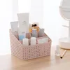 Organizzazione per la conservazione del bagno MeyJig Scatola cosmetica in plastica Scrivania Custodia per trucco con telecomando Porta rossetto Organizzatore per ufficio