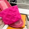 Män Kvinnor Designer Sandaler Beach Sliders Kvinnor Tofflor Mocka Skin Läder Flip Flops Sexig Dam Orange Scuffs Skor sandal Med Original Box Dust Bag