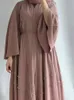 Vêtements ethniques Turquie Dubaï Robe musulmane Kaftans Abaya Robes de soirée pour femmes Dubaï Maroc Islam Robe longue Robe Femme Musulmane Vestidos 230325