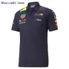 Męskie koszulki Nowe RB F1 T-shirt odzież Formula 1 Fani Ekstre Ekstree Sports Fani Breathab F1 Odzież Najwyższa krótka seve niestandardowa 0325H23