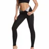 Kvinnors shapers Body Shaper Pants Bastu Shapers Sweat Bastu Effect Slimming Pants Shapewear Workout Gym Leggings Fitness High midjebyxor 230325