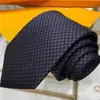 Neck Ties 2023 Luxury New Designer 100% Tie Silk Necktie Black Blue Jacquard Hand Woven for Men Wedding Casual and Business Fashion Hawaii 88