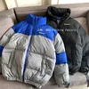 Men's Down Parkas ADER 2022 Autumn and Winter New Splice Coat Men and Women's Thickened Duck Loose Couple T230325