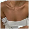 Sieraden ins top verkopen eenvoudige mode slang jakotsu kettingen 18k gouden vul hoogwaardige choker dames ketting 45 cm ketting voor minnaars d dhrcb