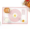 Baking Pastry Tools Silicone Baking Mat Pizza Dough Maker Pastry Kitchen Gadgets Cooking Tools Utensils Bakeware Kneading Accessories Lot 230324