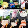 2023 Cute Animal Car Seat Tissue Box Car Decor Hanging Storage Bag Behind-seat Paper Dispenser Cartoon Paper Tissue Organizer Box