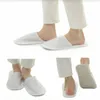 Slippers descartáveis ​​portáteis Sutwes de hóspedes de hotel suprimentos descartáveis ​​Salão de beleza Slippers descartáveis ​​Tamanho do homem para homens e mulheres para o home convidado de hotel Usado