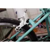 Garrafas de água Cagas Adaptador de freio de pinça de bicicleta para Brompton Folding Bike S Adaptador 16G 230325