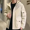 Herrjackor Spring Autumn Casual Jacket Men Hooded Windbreaker Coat Man Jackets Ytterkläder Kläder plus storlek 6xl 7xl 8xl 9xl 230325