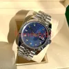 Diamond Mens와 함께 Sapphire Mirror 41mm 자동 메커니즘 36mm Ladies Fashion Luxury Date Watch 904L 스테인레스 스틸 스트랩이있는 박스 손목 시계
