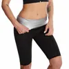 Calças de moda de moda feminina calça sauna shapers sweat sauna slimmings calças shapewear treino academia perneiras