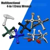 Multifisection Phillips Wrench 4 façons de Triangle interne universel Key de haute qualité outils de réparation de haute qualité